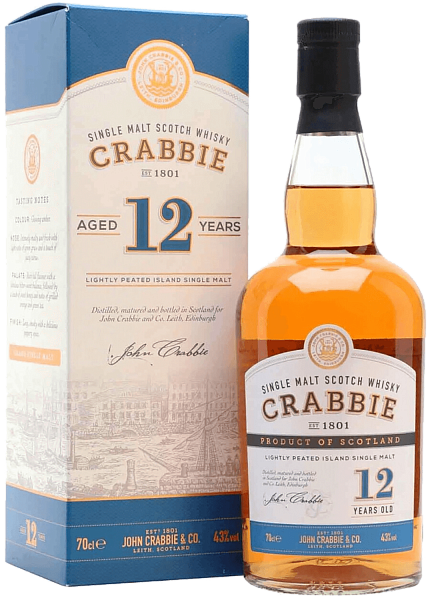 Crabbie's Single Malt Scotch Whisky 12 y.o. (gift box), 0.7 л