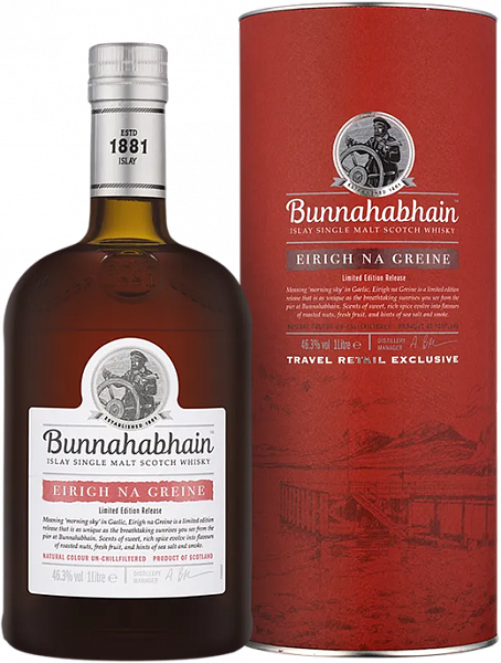 Виски Bunnahabhain Eirigh Na Greine Islay Single Malt Scotch Whisky (gift box), 1 л
