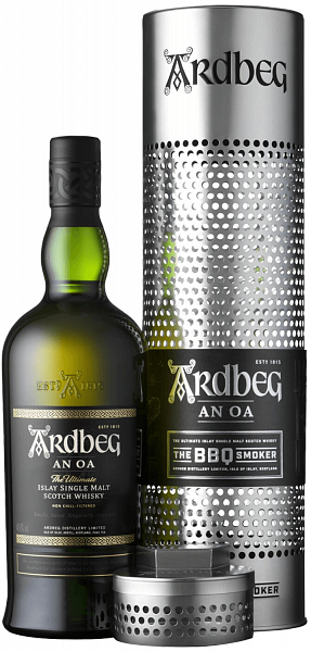 Виски Ardbeg An Oa Single Malt Scotch Whisky (gift box Smoker), 0.7 л