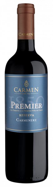 Premier 1850 Reserva Carmenere Carmen, 0.75 л