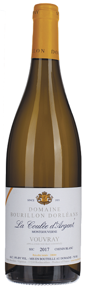 Вино La Coulee d'Argent Montgouverne Vouvray AOС Bourillon Dorleans, 0.75 л