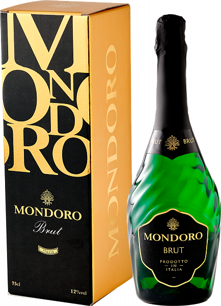 Игристое вино брют Mondoro Brut Campari (gift box), 0.75 л