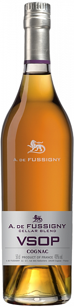 Коньяк A. de Fussigny Cellar Blend Cognac VSOP , 0.5 л