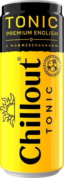 Тоник ChillOut Premium English Tonic, 0.33 л
