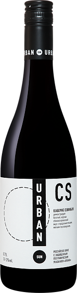 Вино Urban Sun Cabernet Sauvignon Kuban’, 0.75 л