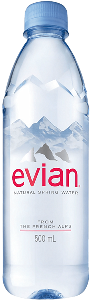 Вода Evian Still, 0.5 л