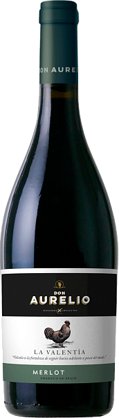 Вино Don Aurelio Merlot Valdepenas DO Navarro Lopez, 0.75 л