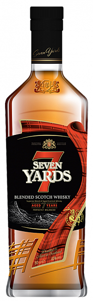 Виски Seven Yards 7 Years Blended Malt Whiskey , 0.5 л