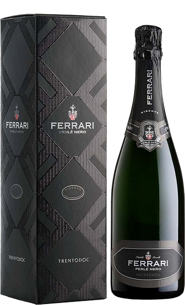 Игристое вино Ferrari Perle Nero Trento DOC, 1.5 л