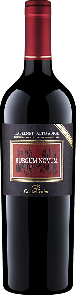 Вино Burgum Novum Cabernet Riserva Alto-Adige DOC Castelfeder, 0.75 л