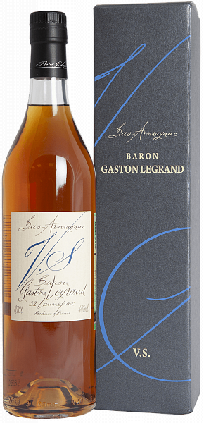 Baron Gaston Legrand Bas Armagnac VS (gift box), 0.7л