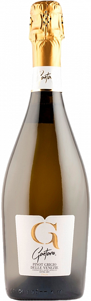 Игристое вино Gaetano Pinot Grigio delle Venezie DOC Extra Dry, 0.75 л
