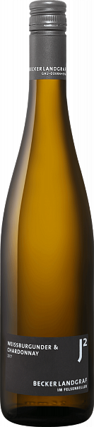 Вино Weissburgunder & Chardonnay Rheinhessen Weingut Becker Landgraf, 0.75 л