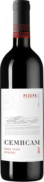 Вино Semisam Reserve Kuban. Anapa Shumrinka, 0.75 л