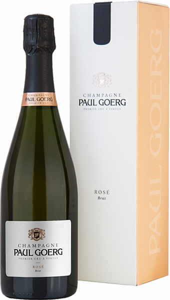Шампанское Paul Goerg Brut Rose Premier Cru Champagne AOC (gift box), 0.75 л