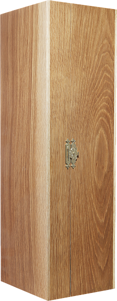 Gift box for 1 bottles, oak