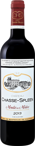 Вино Chateau Chasse-Spleen Moulis-en-Medoc AOC, 0.75 л в Курске