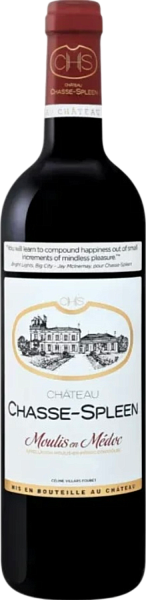 Вино Chateau Chasse-Spleen Moulis-en-Medoc AOC, 0.75 л