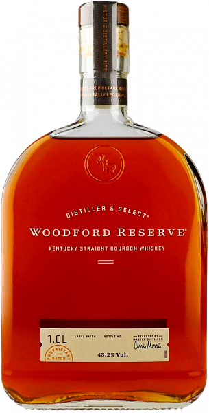 Виски Woodford Reserve Kentucky Straight Bourbon Whiskey (gift box), 1 л