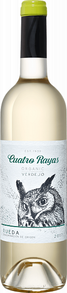 Verdejo Organic Rueda DO Cuatro Rayas, 0.75л