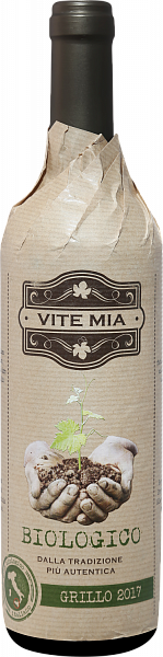 Вино Vite Mia Biologico Grillo Sicilia DOC Enoitalia, 0.75 л