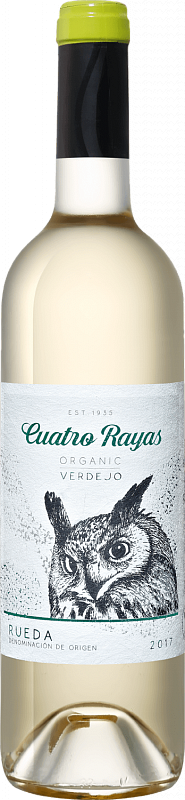 Вино Вердехо Органик Руэда DO Куатро Райас 2021 0.75 л