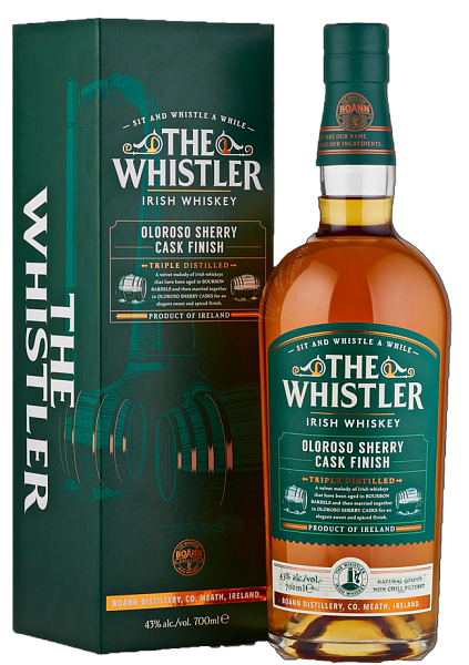 Виски The Whistler Oloroso Sherry Cask Finish Irish Whiskey (gift box), 0.7 л