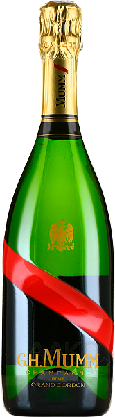 Французское шампанское Mumm Cordon Rouge Brut Champagne AOC, 0.75 л