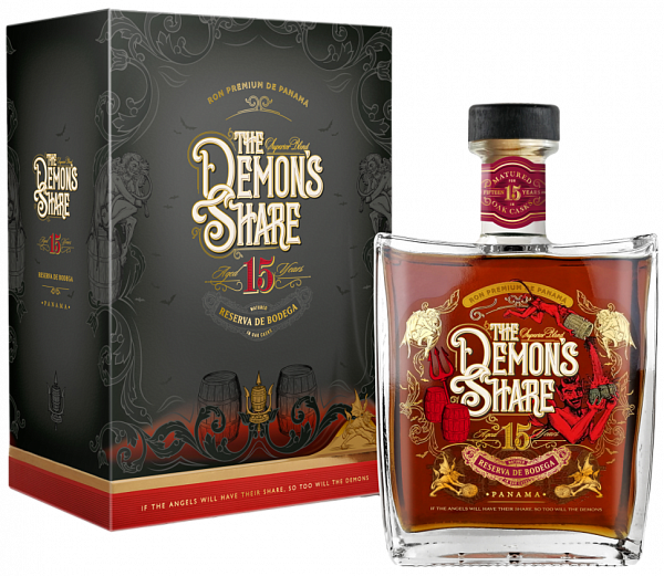 Ром The Demon's Share 15 y.o. (gift box), 0.7 л
