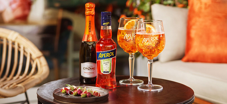 Сет Aperol и Cinzano Prosecco за 1299 руб.