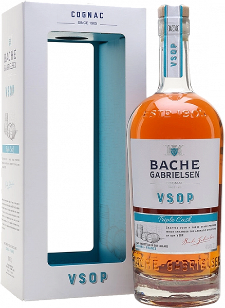 Коньяк Bache-Gabrielsen Triple Cask Cognac VSOP (gift box), 0.7 л