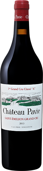 Вино Chateau Pavie Saint-Emilion Grand Cru AOC, 0.75 л
