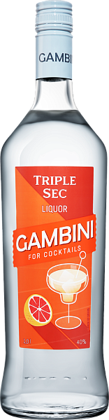 Ликёр Gambini Triple Sec, 1 л в Воронеже