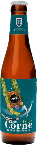 Пиво La Corne Triple Brasserie d'Ebly, 0.33 л