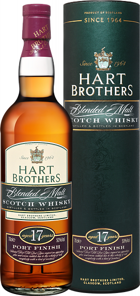 Hart Brothers Port Finish Blended Malt Scotch Whisky 17 y.o. (gift box), 0.7 л
