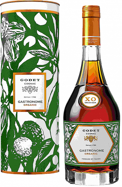 Коньяк Godet Cognac XO Gastronome Organic (gift box), 0.7 л