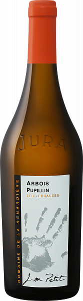 Вино Les Terrasses Arbois Pupillin AOC Domaine de la Renardiere, 0.75 л