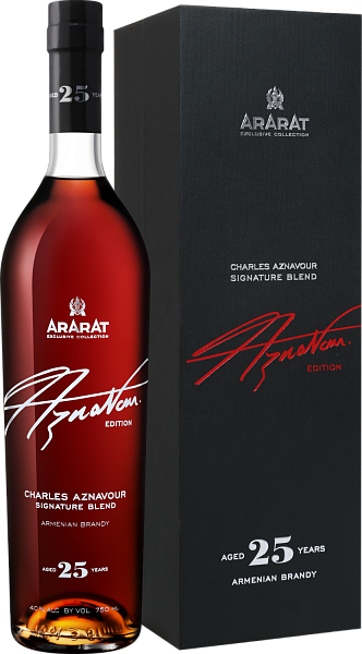 Коньяк ARARAT Charles Aznavour Signature Blend 25 y.o. (gift box), 0.75 л в Нижнем Новгороде