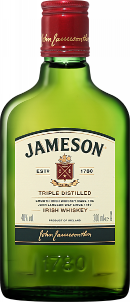 Виски Jameson Triple Distilled Irish Whiskey, 0.2 л