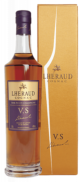 Коньяк Lheraud Cognac VS (gift box), 0.35 л