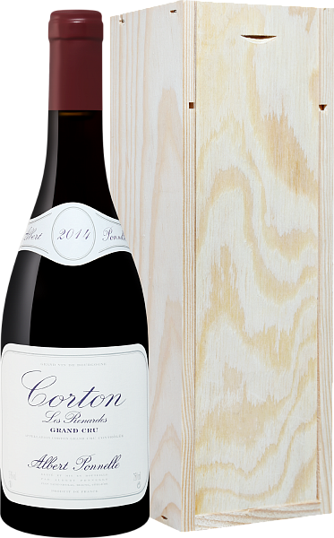 Вино Les Renardes Corton Grand Cru AOC Domaine Albert Ponnelle (gift box), 0.75 л