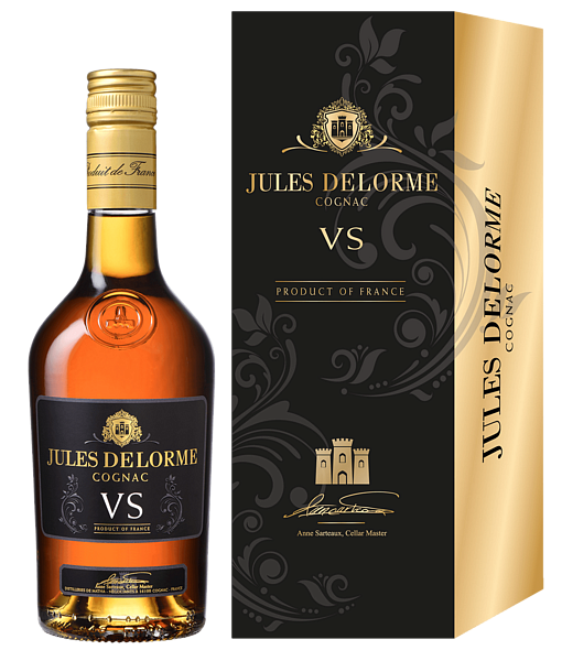 Коньяк Jules Delorme Cognac VS (gift box), 0.5 л