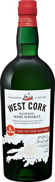Виски West Cork Irish IPA Cask Matured Blended Irish Whiskey, 0.7 л в Нижнем Новгороде