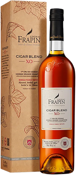 Коньяк Frapin Cigar Blend Vieille Grande Champagne Premier Grand Cru du Cognac XO (gift box), 0.7 л в Челябинске