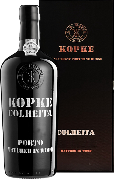 Портвейн Kopke Colheita Porto 1957 (gift box), 0.75 л