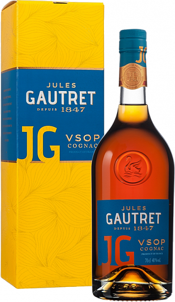 Коньяк Jules Gautret Cognac VSOP (gift box), 0.7 л