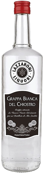 Граппа Grappa Bianca del Chiostro Lazzaroni, 0.7 л в Воронеже