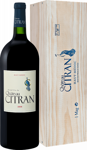 Вино Chateau Citran Haut-Medoc AOC (gift box), 1.5 л