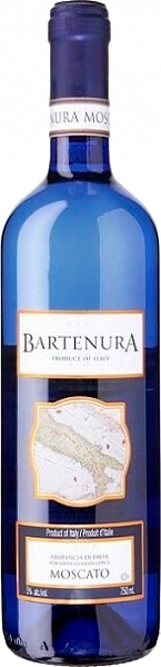 Сладкое игристое вино Moscato Provincia de Pavia IGT Bartenura, 0.75 л