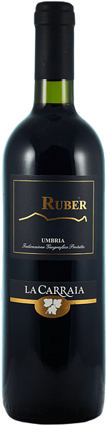 Вино Ruber Umbria IGT La Carraia, 0.75 л